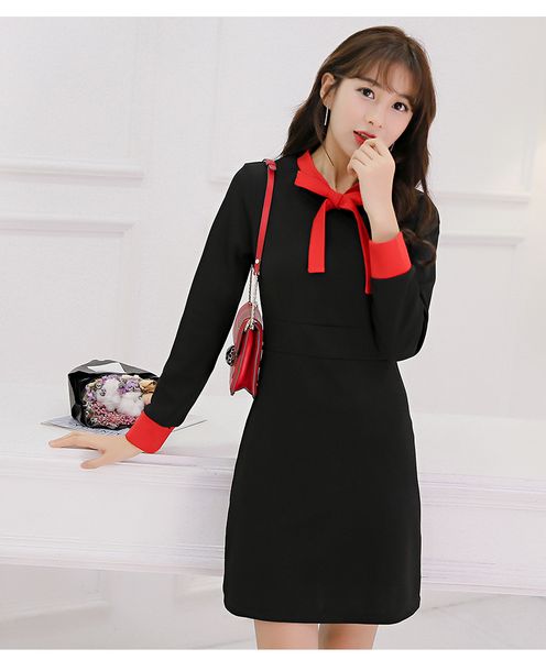 

wither black short sleeve t-shirt dress, Black;gray