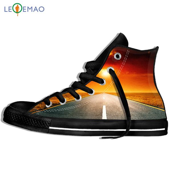 

outdoor walking shoes harajuku road sky blue men hip hop hipster canvas sport shoes comfortable lace-up students sneakers, Black