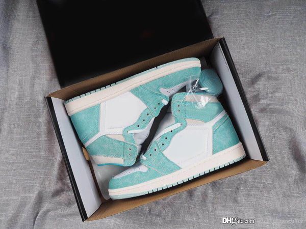 

Turbo green 1 men retro ba ketball hoe neaker jumpman 1 uede teal green de igner hoe men boy trainer port running hoe with box