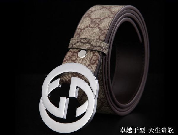 

2020 luxury belts designer belts for men big buckle belt male chastity belts fashion mens leather belt wholesale mm, Silver
