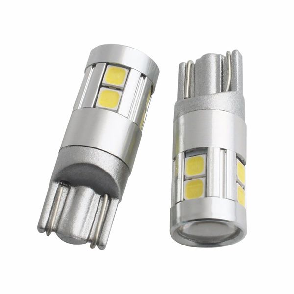

2pcs fitted for opel astra renault captur peugeot 208 306 308 nissan juke skoda octovia 9w t10 w5w 158 194 can-bus bulbs
