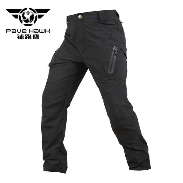 

tactical cargo pants streetwear pants man waterproof ripsjoggers casual men army trousers women men clothing, Black