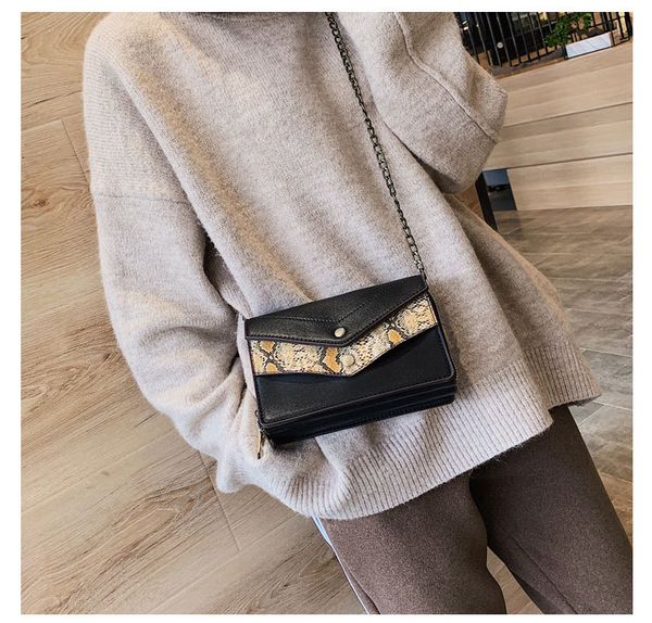

jiulin crossbody-handbags vintage chains messenger-bag small mini women flap fur pu fur-ball-decor