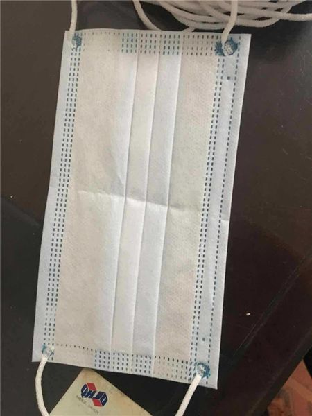 

защита от пыли 3 слоя нетканого материала одноразовая маска бытовая защитная продукция dhl freeship в течение 24 часов