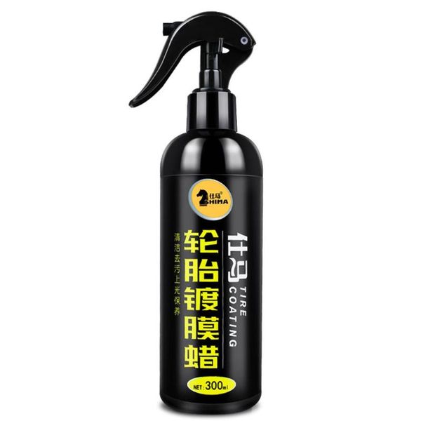 

300ml car tire coating agent wax brightener decontamination glazing motorcycle tire protector auto restoration accessories