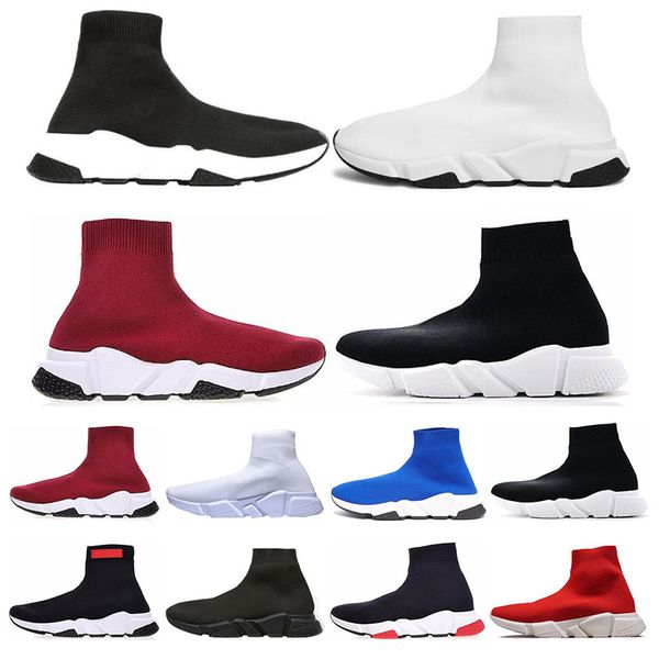 

Arrivlas Speed Trainer men women Sock Shoes black white blue red glitter Flat casual shoes Luxury mens Trainers Runner sneakers 36-45