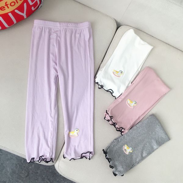 

live broadcast girl unicorn wooden ear cropped leggings live broadcast girl unicorn wooden ear cropped nine pants nine pants leggings, Blue