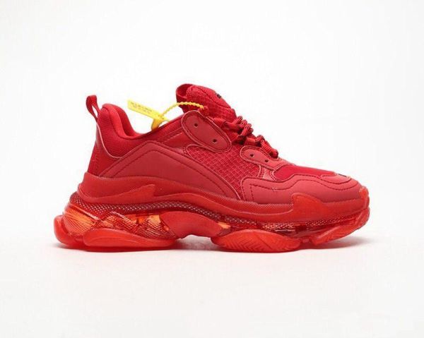 

2019 tripler s 3.0 rainbow new helium crystal bottom red green yellow the most beautiful old dad shoes platform trainers 36-45 lll