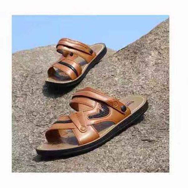 

with box woman slippers heels shoe sandals real leather slippers fashion scuffs slippers casual shoes dhl pt897, Black