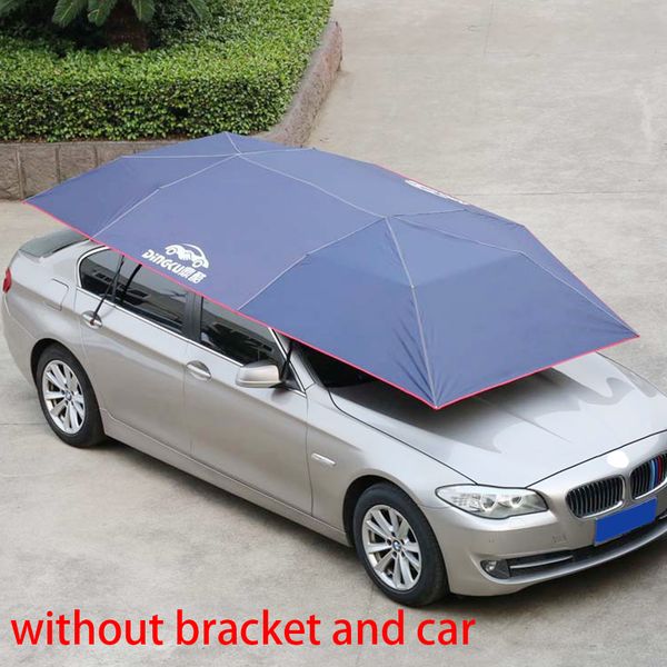 

insulation auto car cover picnic mobile easy install waterproof umbrella buttons windproof foldable sun shade dustproof outdoor