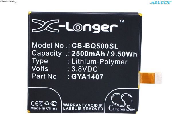 

cameron sino 2500mah battery b24, gya1407, gya14072202346 for bq aquaris e5, e5 fhd, e5 hd, e5 hd ubuntu edition