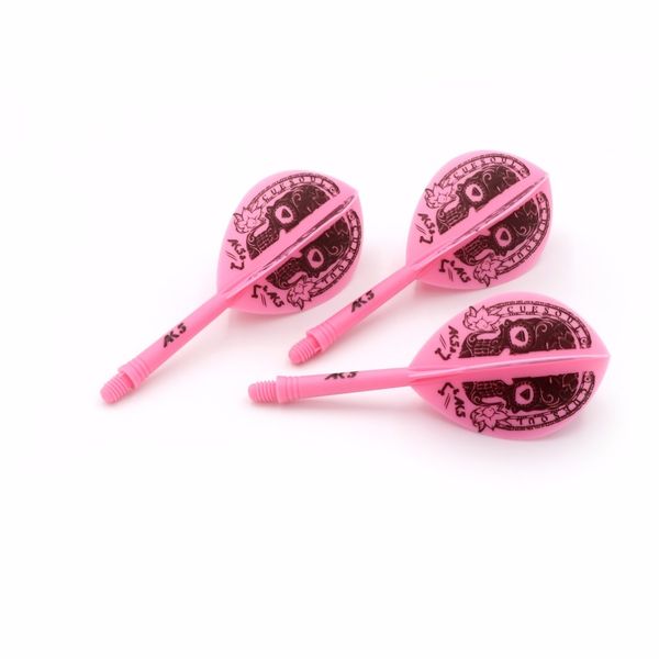 

cuesoul rost integrated dart shaft and flights 2ba screw soft in-one dart flight durable anti-fall (set of 3 pcs