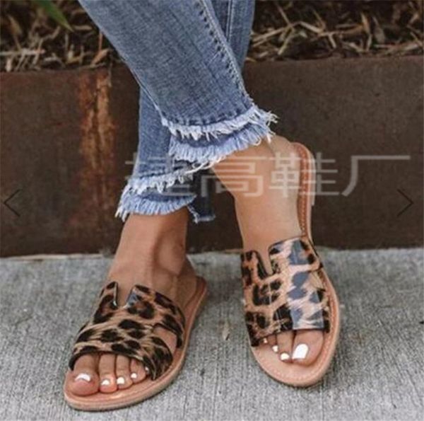 

new summer flats snake print flip flops women casual beach sandals ph-cfy20061841, Black