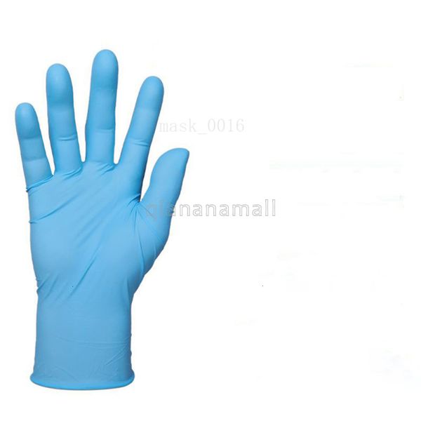 

kitchen gloves disposable wear-resistant acid-alkali-proof 100pcs elastic rubber gloves waterproof labour