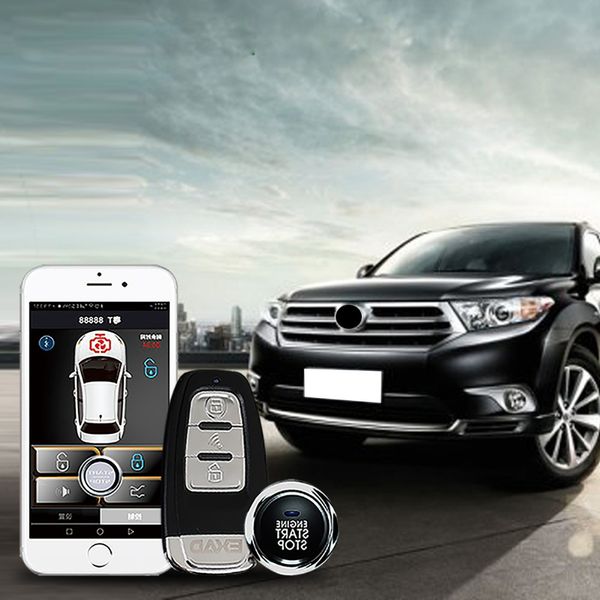 

keyless entry system autostart car alarm pke start sauto start from the phone central lock central lock key fob car alarm