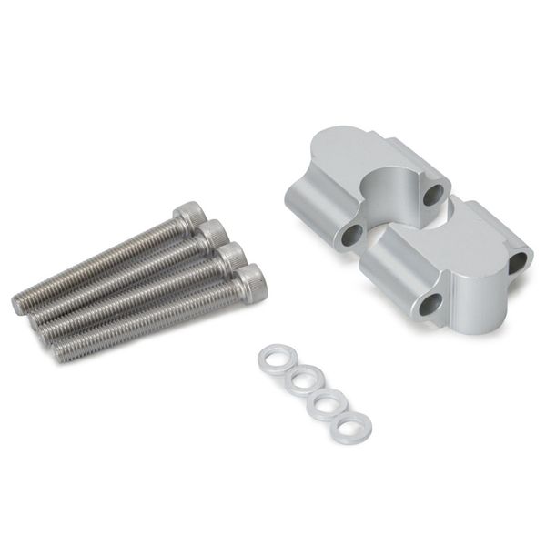 

1 пара 7/8" 22мм fat аксессуары для мотоциклов ручка riser горе зажим подъемное замена адаптера cnc алюминиевого сплава off road