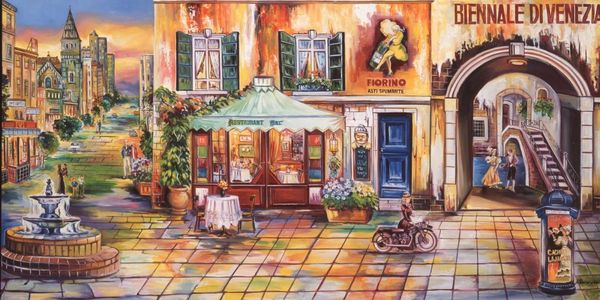 

александр borewko - ночная жизнь home decor расписанной hd печать картина масло на холст wall art canvas картинки 191206