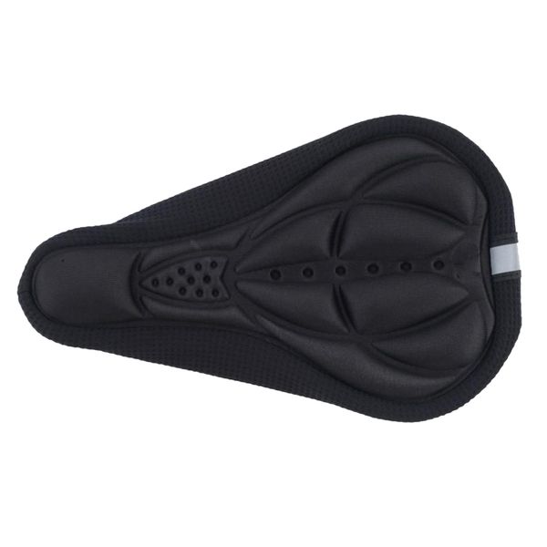 

bike 3d silicone saddle seat pad ultra soft thickened gel cycling