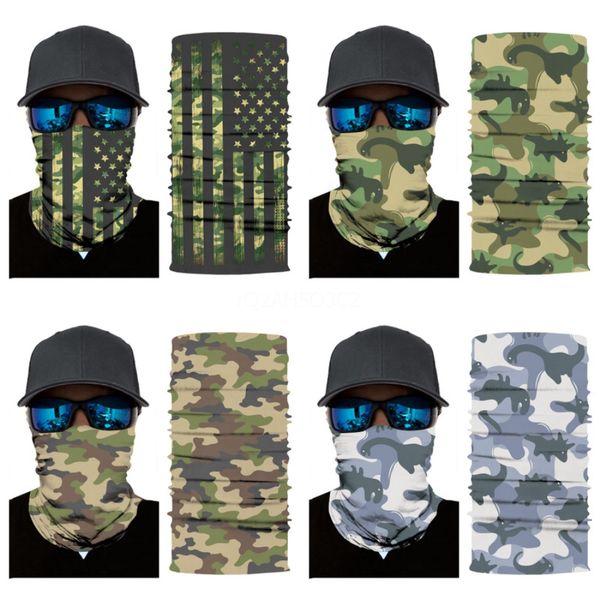 

2020 face mask washable american election printing dustproof masks outdoor cycling neck magic skull scarf bandana designer mask ljj #73#281, Blue;black
