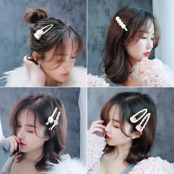 2019 New Korean Version Of The Gold Brushed Hair Accessories Ins