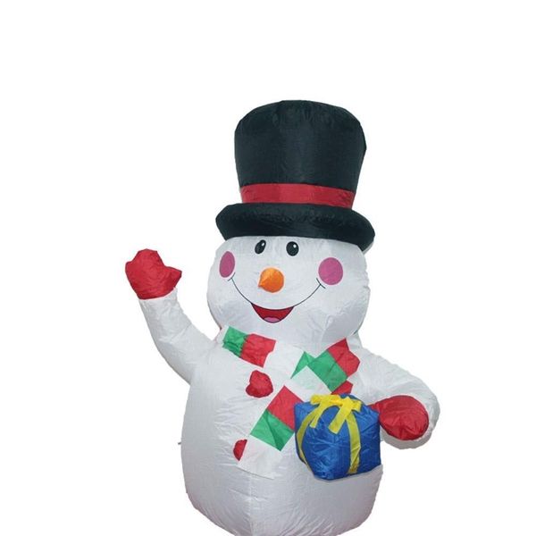 

1.2m large inflatable snowman leds inflator for outdoor christmas decor