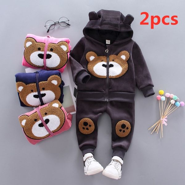 

infant clothing for baby girl clothes set 2020 spring snow newborn suits baby boy clothing sets coats+ pants kids fall clothes, White