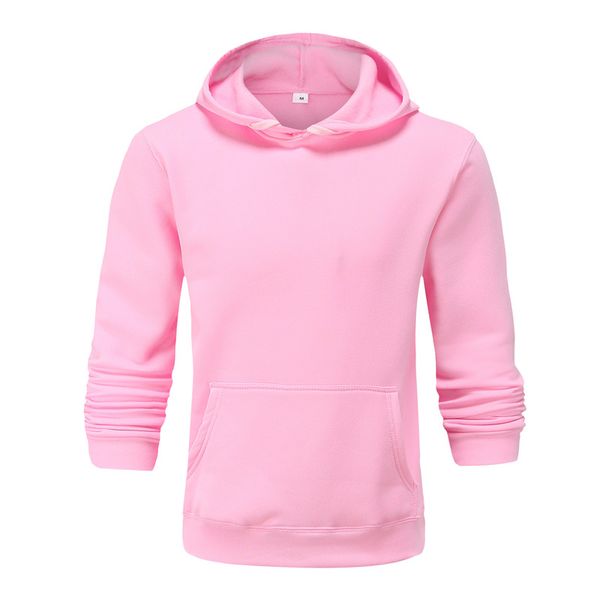 

pure color autumn /winter hoodies outdoor leisure men's hoodies sweatshirts men fashion casual male sweatshirts, Black