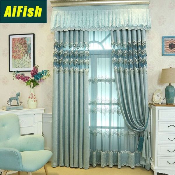 

рельефный синель вышивка занавес окна экрана европейский лидирующий hollow вышивание гостиная спальня балкон shading m005