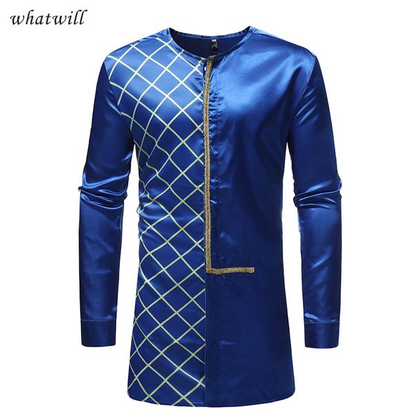 

mens africa clothing fashion dress shirts dashiki wear, Red
