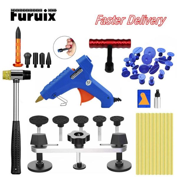 

paintless dent repair puller bridge pdr tools t bar hammer hail removal glue tabs for car dent remover hand tools