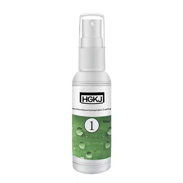 

20ml/50ml hgkj 1 nano hydrophobic coating liquid glass waterproof spray rainproof for glass fabric cloth shoes agent