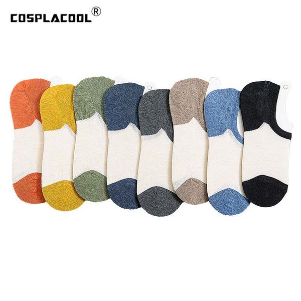 

cosplacool]2019 korean cotton socks women socks summer non-slip invisible fashion comfortable casual sokken harajuku, Black;white