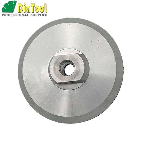 

диаметр diatool 100мм м14 алюминий бакер основе для полируя пусковой площадки, 4-дюймовый нейлон поддержка держатель коврик