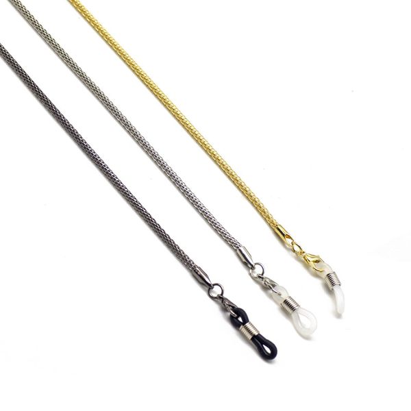 

10pcs/lot long style metal sunglasses glasses chains reading eyeglasses holder cord lanyards rope eyewear accessories 3 colors