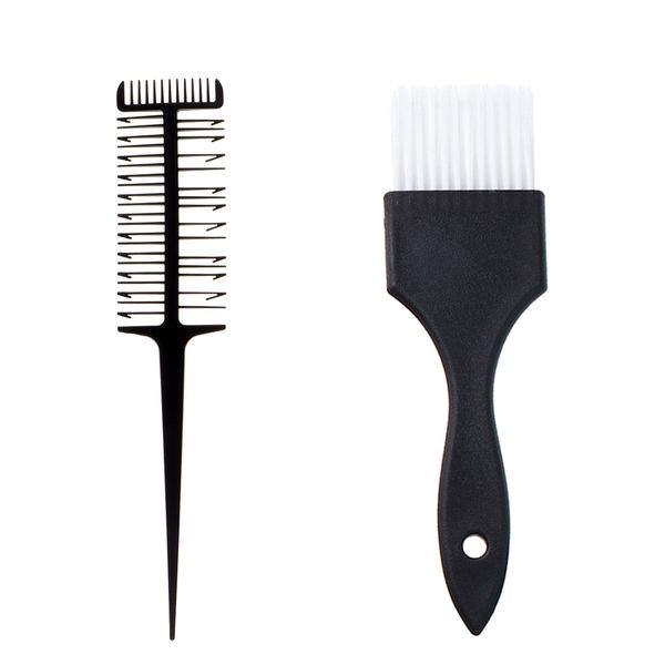 

hair color dyeing brush comb set for hair bleach balayage highlight tools, Silver
