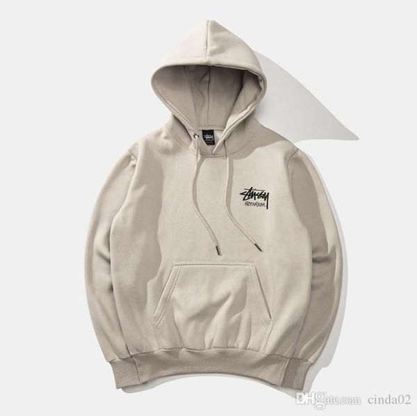 

19ss new men дизайнер hoodie пара толстовки мужчины женщины хип-хоп свитер мода классический street hip hop пуловер, Black