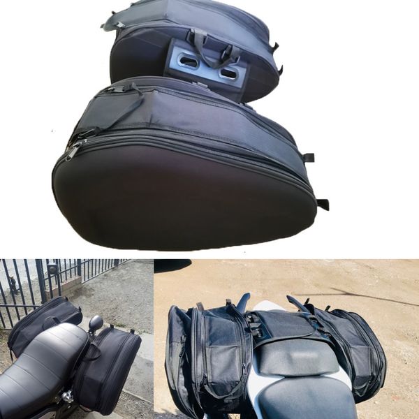 

motorcycle waterproof racing race moto helmet travel bags suitcase saddlebags with rider backpack tail bag men's motorbike bags