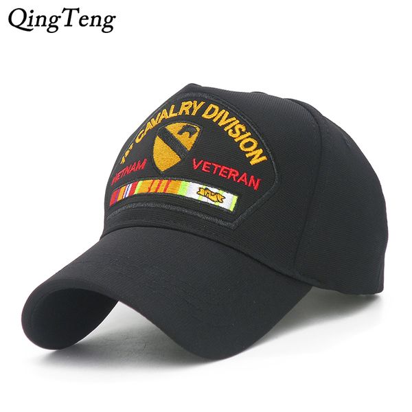 

usa 1st cavalry division tactical cap outdoor sports black baseball caps for men army women 5 panel hat bone gorras wholesale, Blue;gray