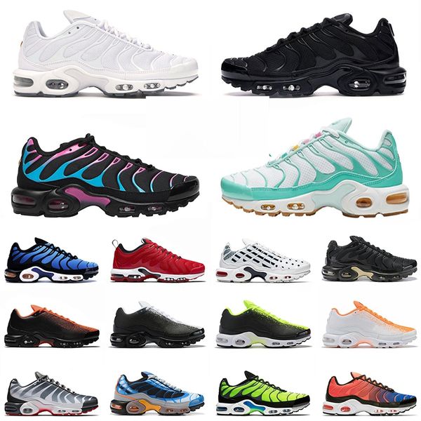 

2020 tn tns mens shoes breathable mesh chaussures homme tn requin noir running shoes trainers des chaussures sports sneakers