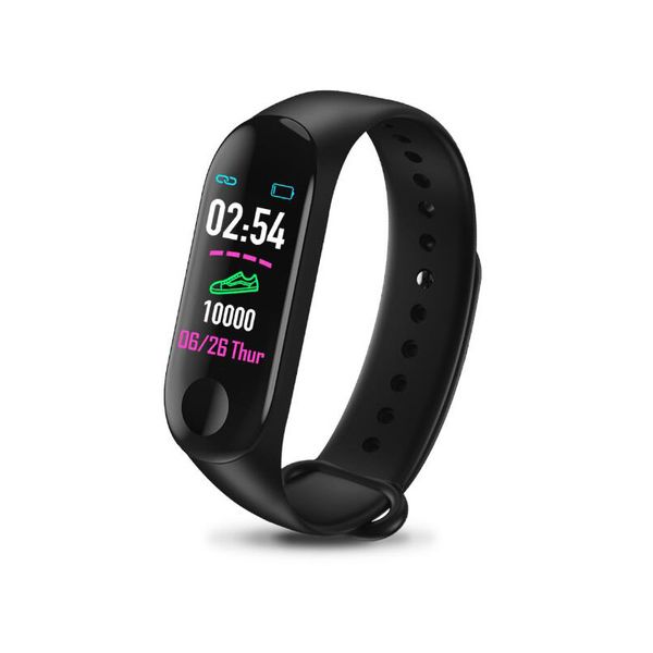

M3 Smart Band Bracelet Heart Rate Watch Activity Fitness Tracker Pulseira Reloj Inteligente PK Fitbit For Apple Xiaomi Watch 50pcs