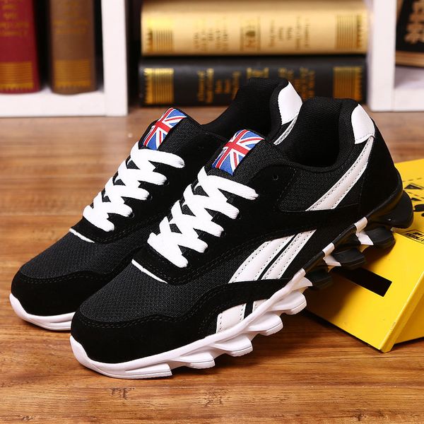 

new spring autumn casual shoes men big size37-49 sneaker trendy comfortable mesh fashion lace-up men shoes zapatos hombre, Black