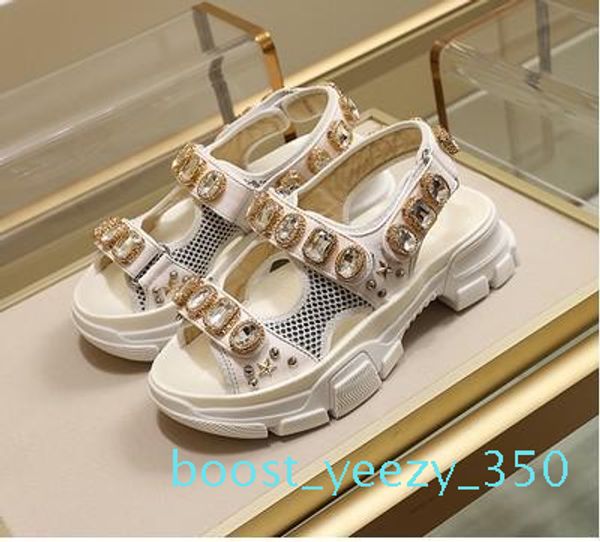 

men women sandals designer shoes luxury slide summer fashion wide flat slippery sandals slipper flip flop b35, Black