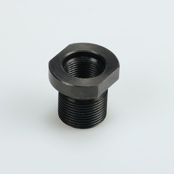 

1/2" x 28 до 5/8 " x 24 адаптер резьбы ствола 3112 5.56 .308 черный, доставка из сша