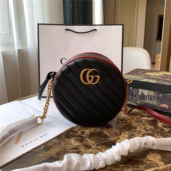 

Высококачественная Удобная Кожаная Круглая Сумка Для Женщин Бренд Простой Класс