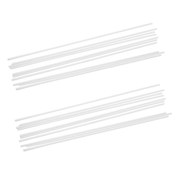 

20pc round tube abs plastic pipe 25cm length architectural scenery accessory