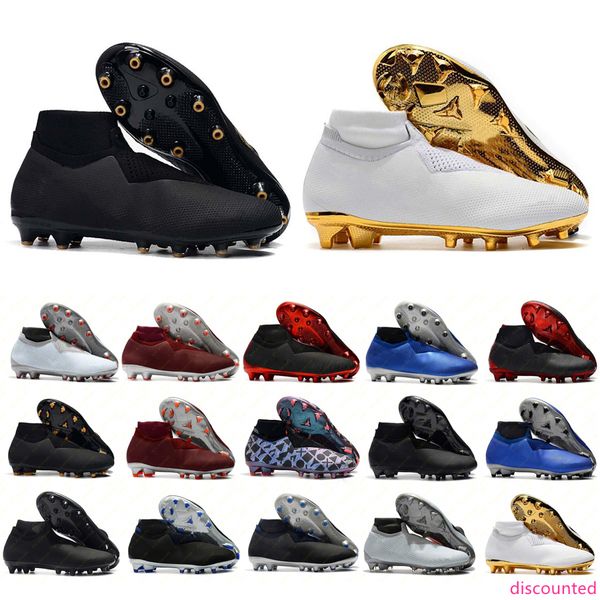 

mens soccer cleats phantom vsn elite df fg ag outdoor soccer shoes x ea sports phantom vision football boots scarpe calcio 39-45