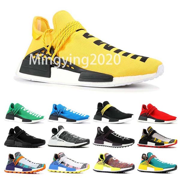 

Оптовая Human Race 3.0 Мужская Дизайнер Кроссовки 2019 Женщины Повседневная Pharrell Williams Air T