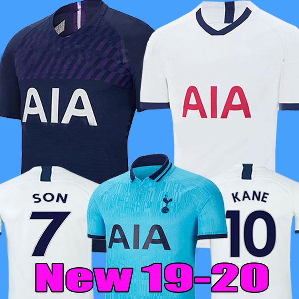 

thailand quality kane spurs soccer jersey 2019 20 lamela eriksen mour dele son jersey 19 20 football kit shirt men and kids kit set uniform, Black;yellow