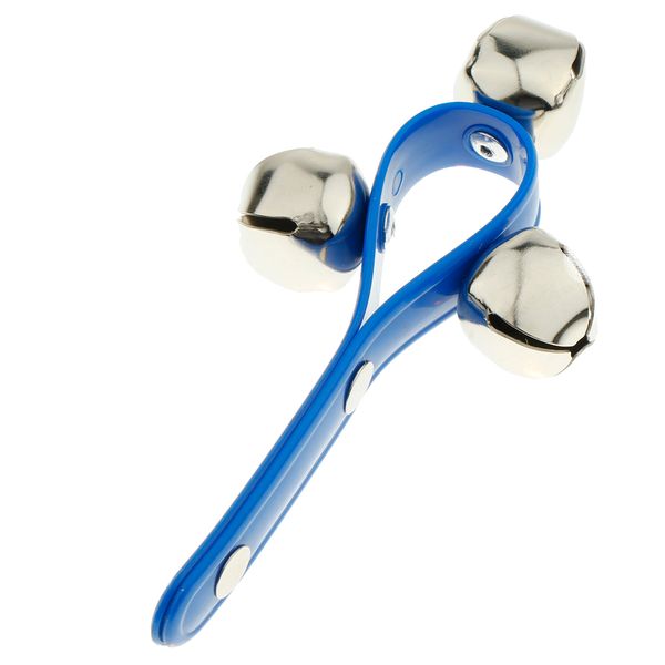 

plastic handbell 3 jingle bells hand shaker ring children preschool toy gift