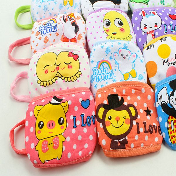 

kids face mask cubrebocas tapabocas cloth face masks cute dust masks i love mask cartoon warm pure cotton double dust mask dcrku